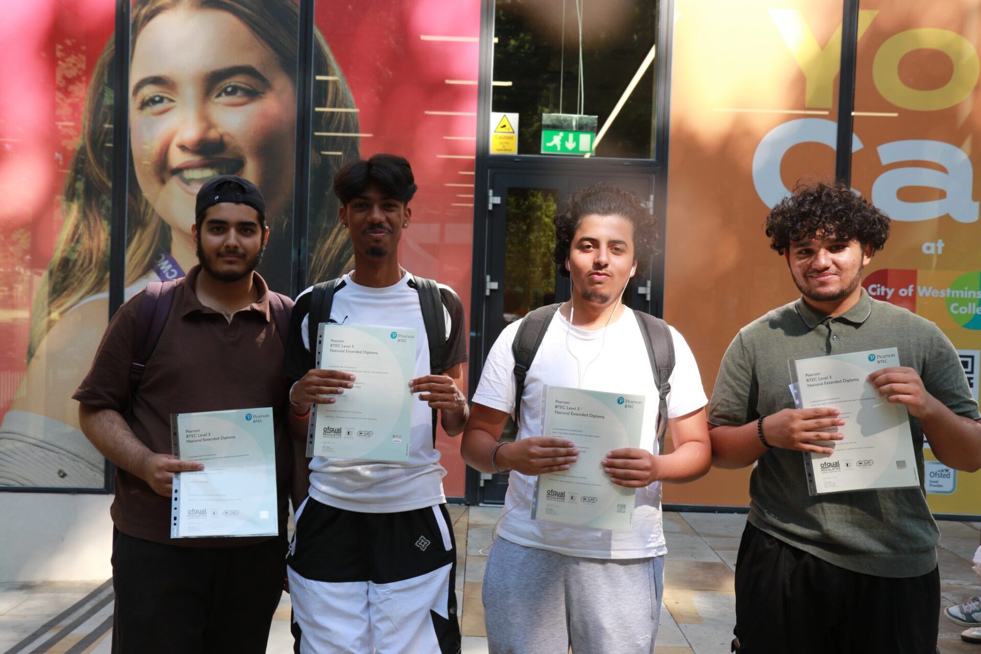 Level 3 results celebrate achievement and the range of pathways open to UCG students